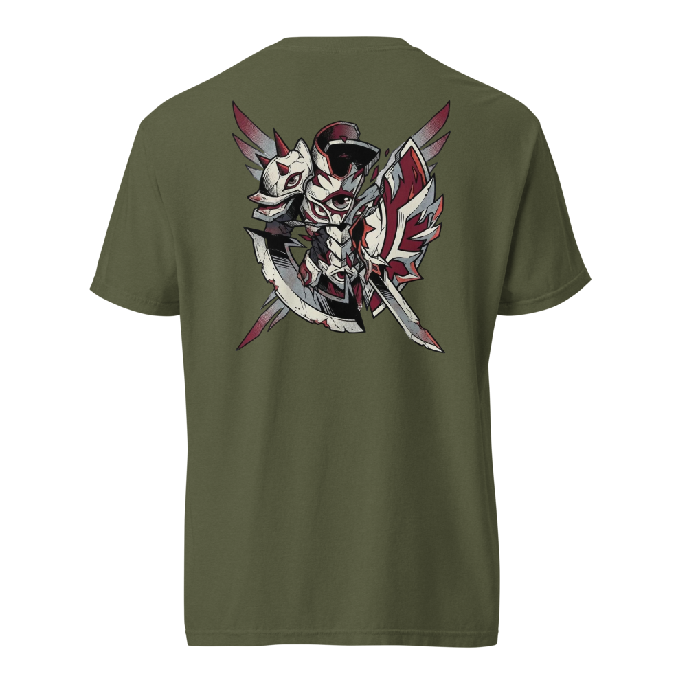 Stilisiertes Auge T-Shirt — Rückseite
