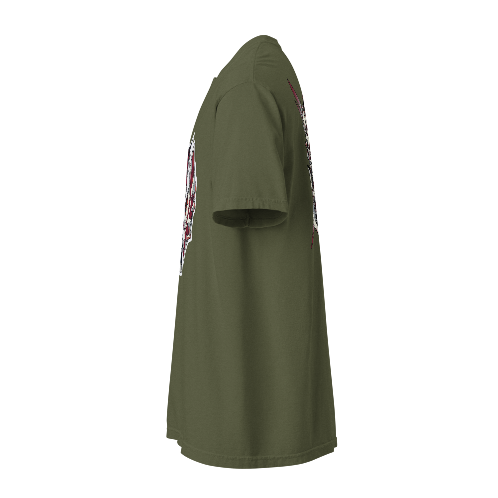 Stilisiertes Auge T-Shirt — Linker Ärmel