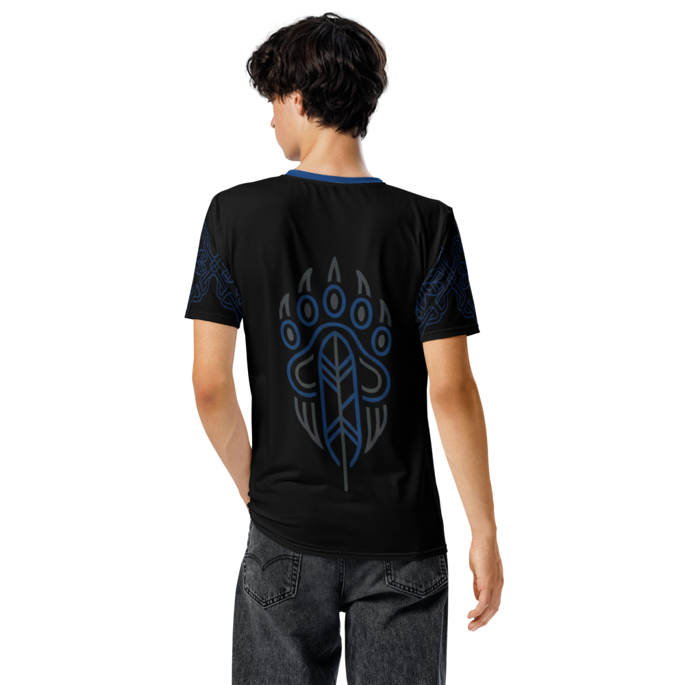 Adler & Bär Tribal T-Shirt – Mystische Wildnis