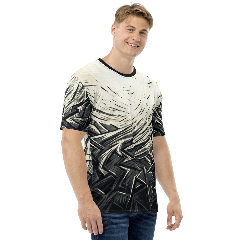 Shattered Octagon Kampfkunst — Holzschnitt Bewegung T-Shirt
