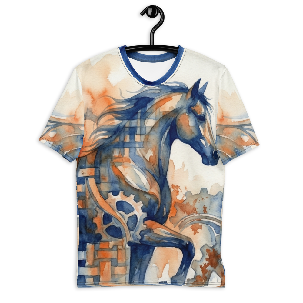 Mechanisches Aquarell Pferd — Ansicht 5