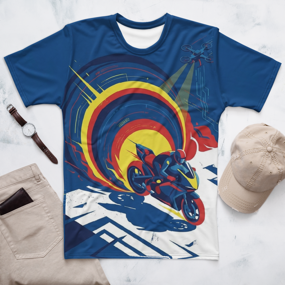 Cyberpunk Motorrad — Ansicht 3