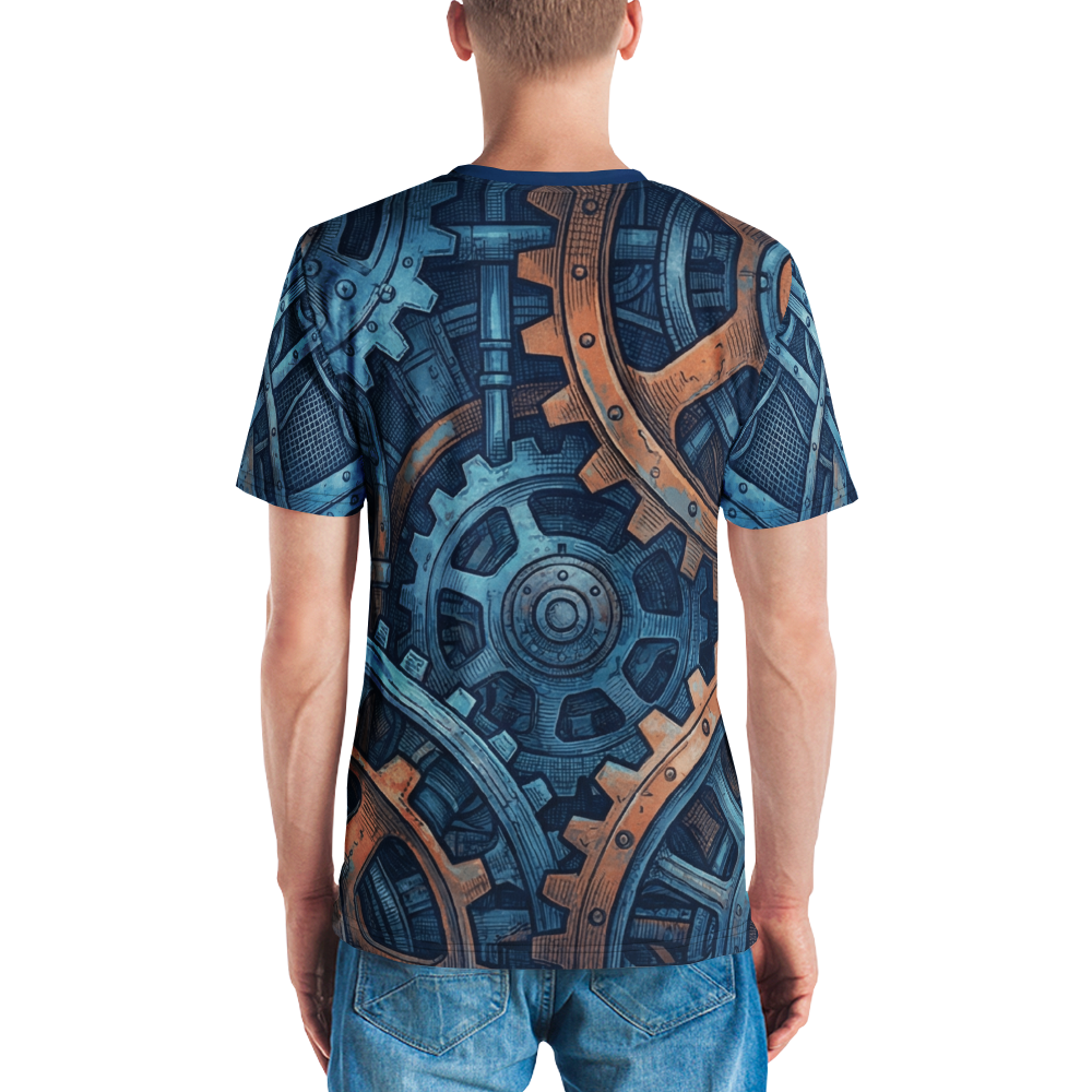 Mechanischer Steampunk Ball T-Shirt – Industrial Gears