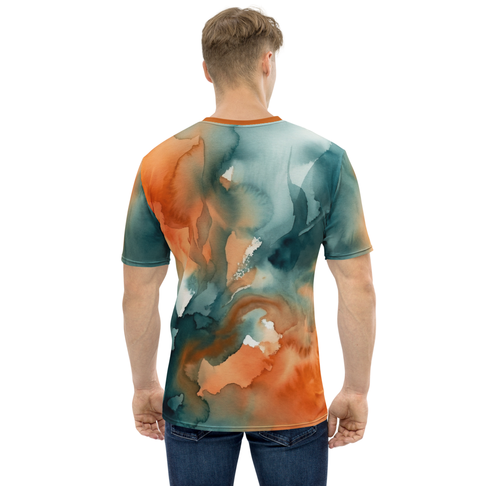 Wikinger Axt Aquarell-Explosion — Rückseite