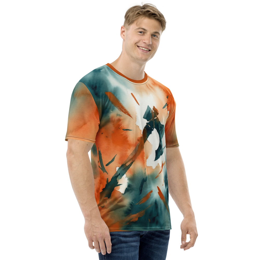 Wikinger Axt Aquarell-Explosion — Rechter Ärmel