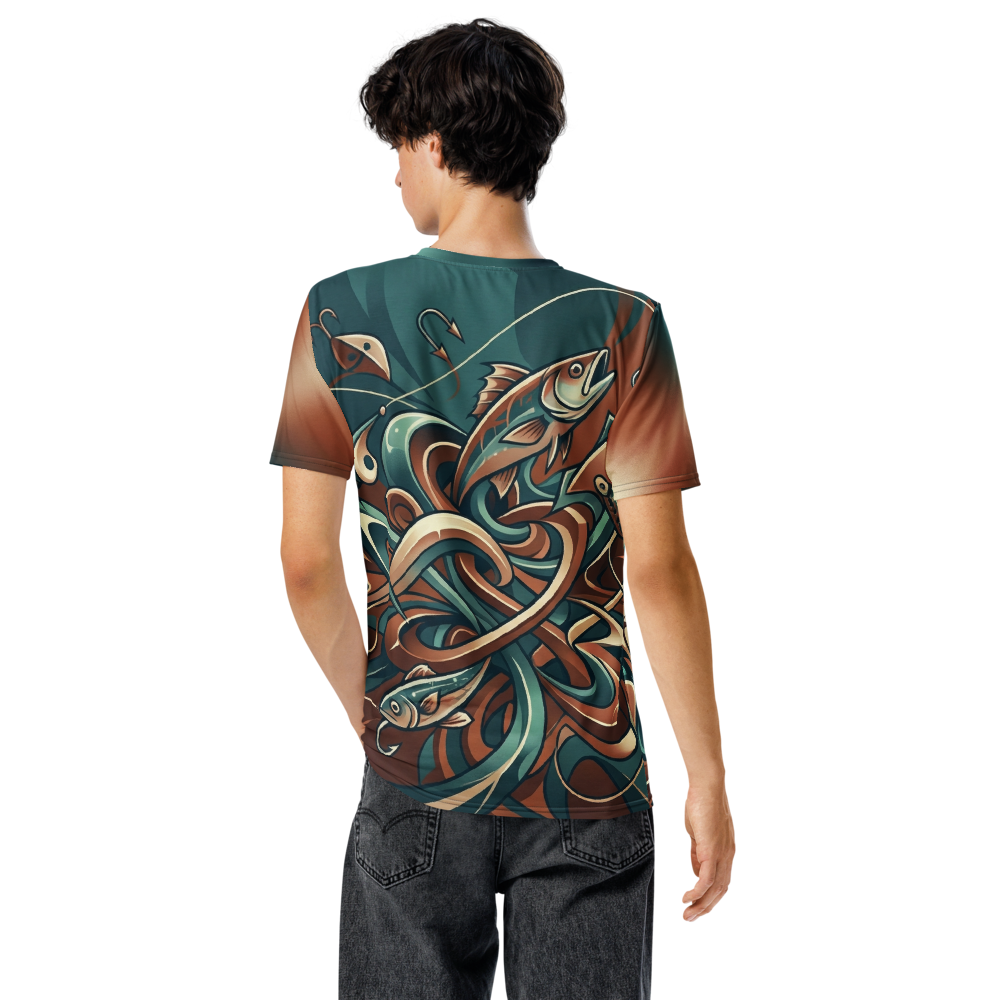 Graffiti Angelköder T-Shirt – Urban Fishing