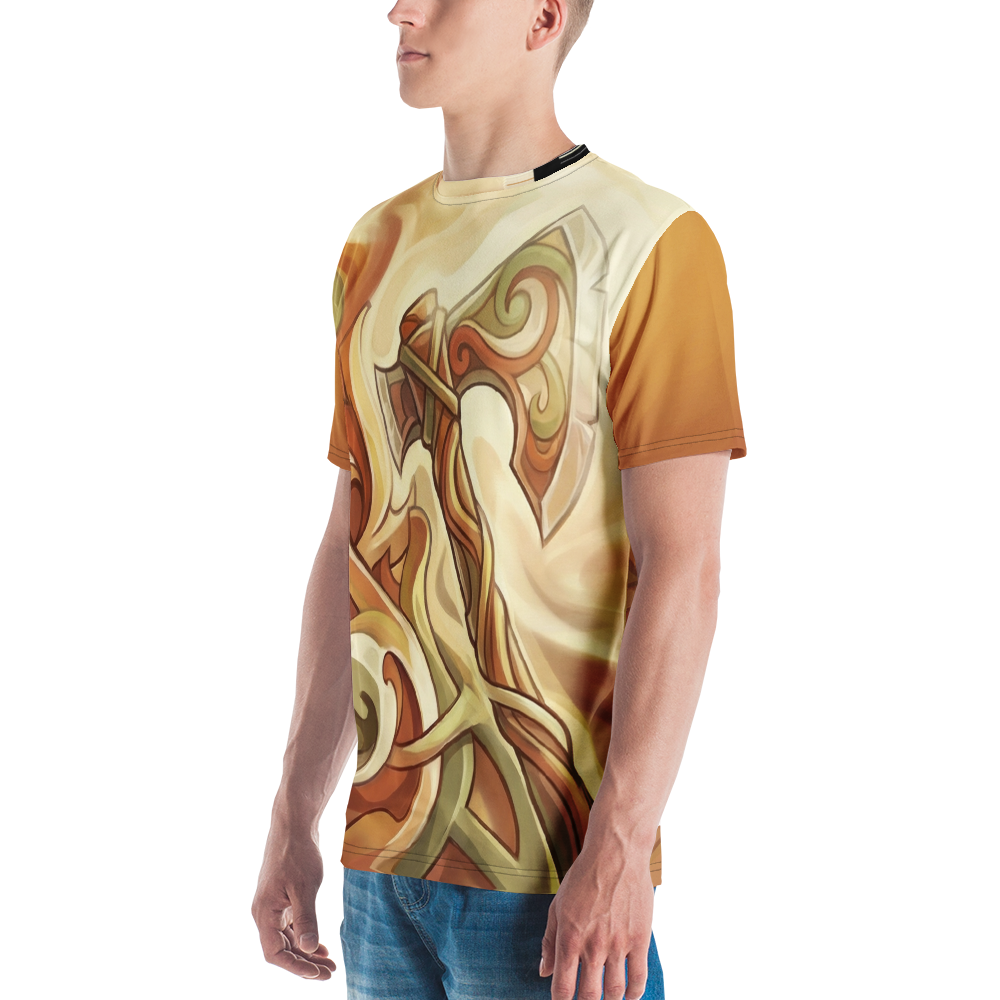 Nordische Axt T-Shirt – Elegante Erdtöne