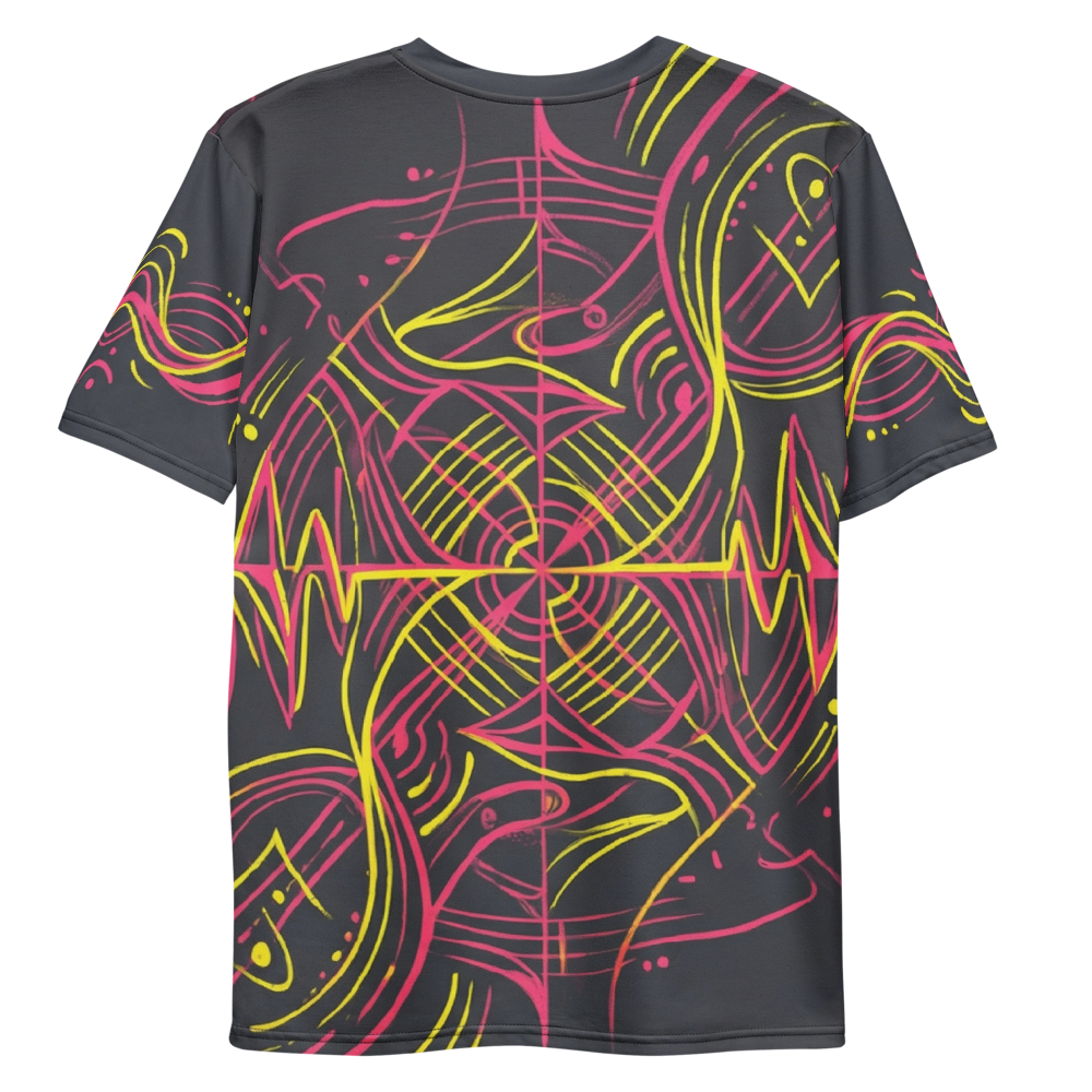 Neon Soundwave T-Shirt – Elektronische Musik