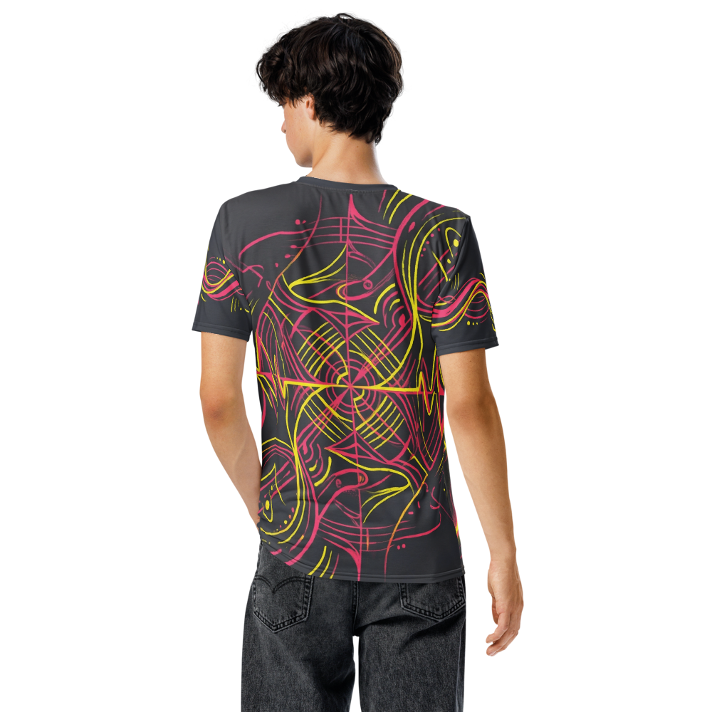 Neon Soundwave T-Shirt – Elektronische Musik