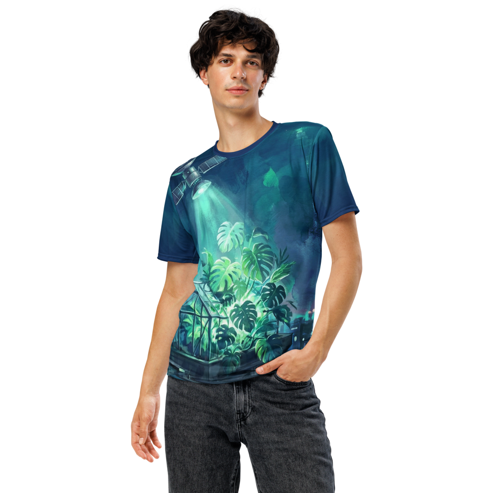 satellit — Premium T-Shirt — Ansicht 5