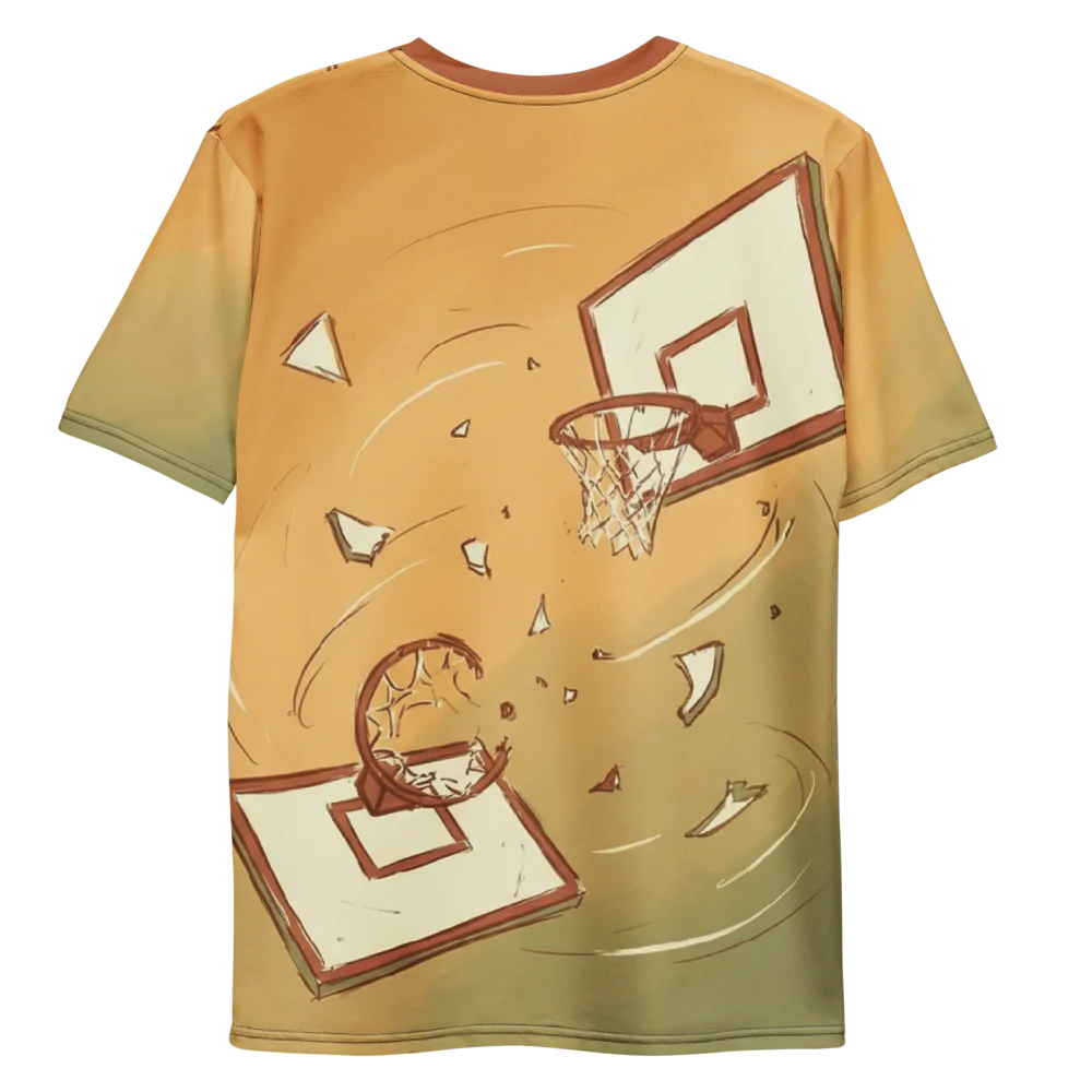 Basketball Shattered Backboard T-Shirt — Streetwear