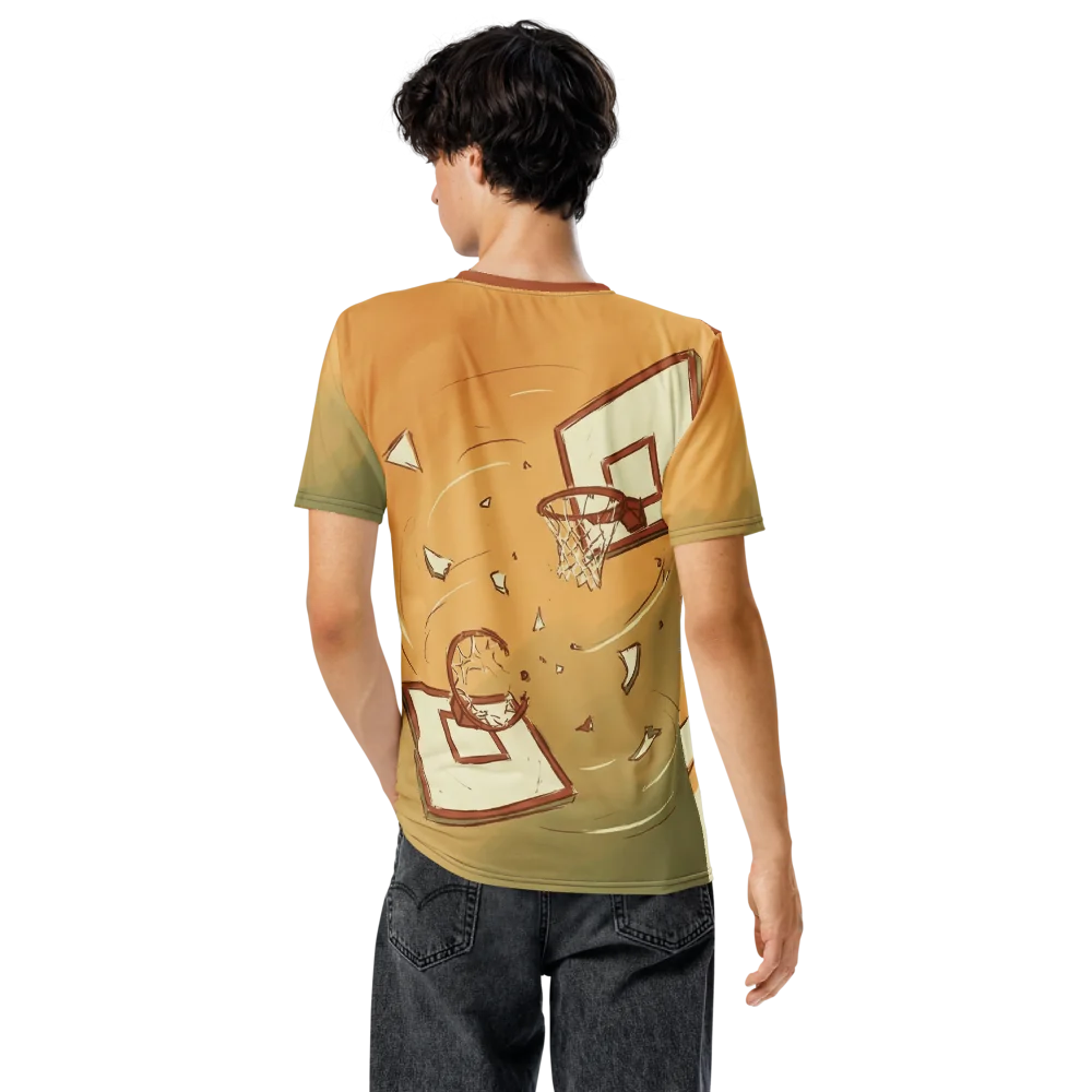 Basketball Shattered Backboard T-Shirt — Streetwear — Ansicht 6