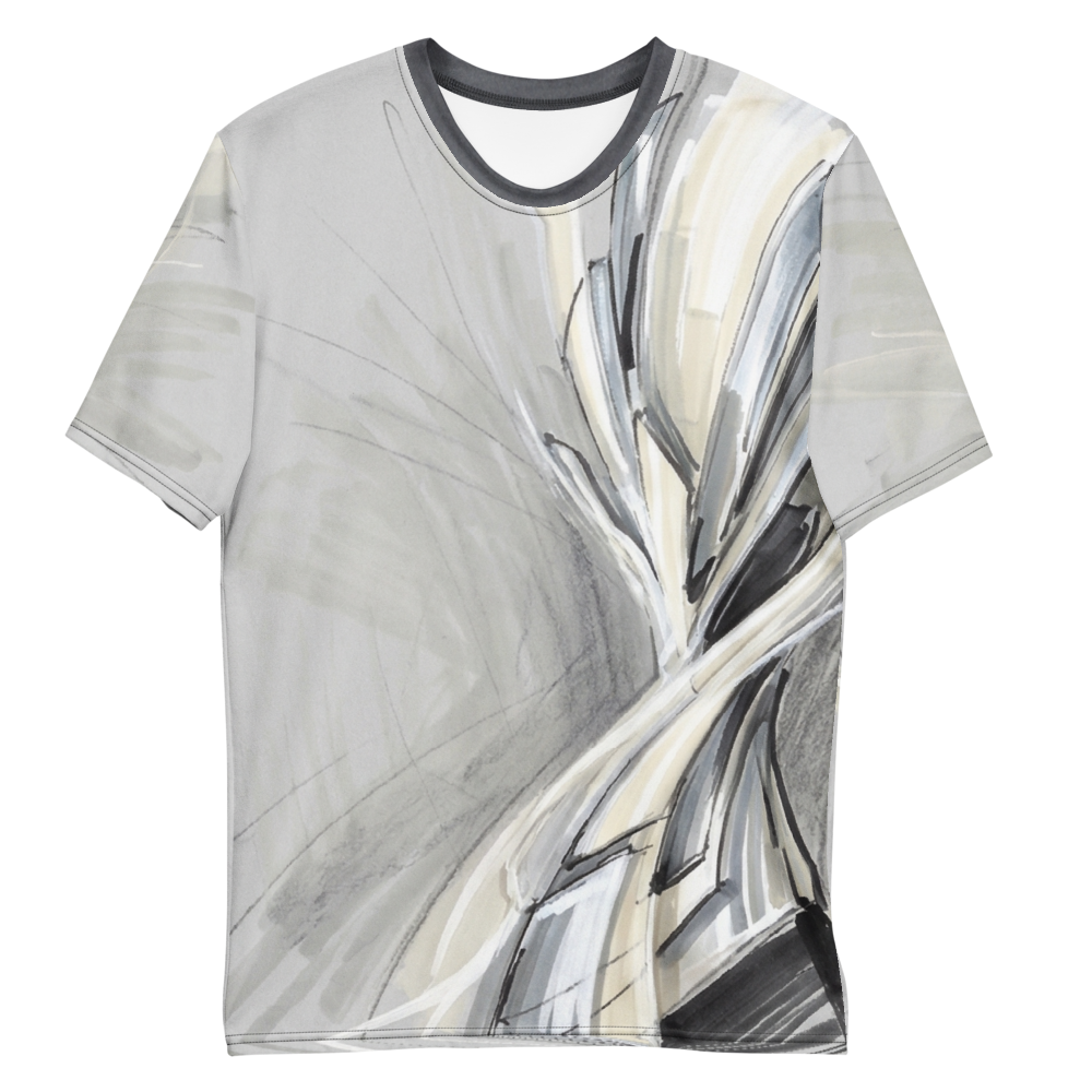 Abstract Concept Art T-Shirt – Futuristisches Design