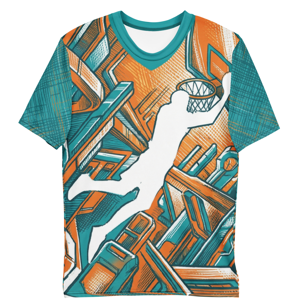 Slam Dunk T-Shirt – Urbanes Basketball-Design