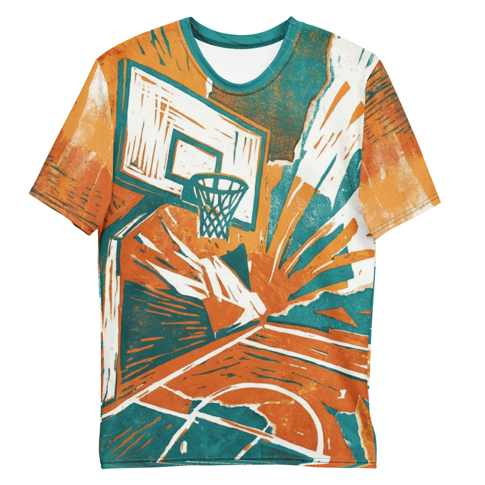 Slam Dunk T-Shirt – Buzzer Beater Basketball Design