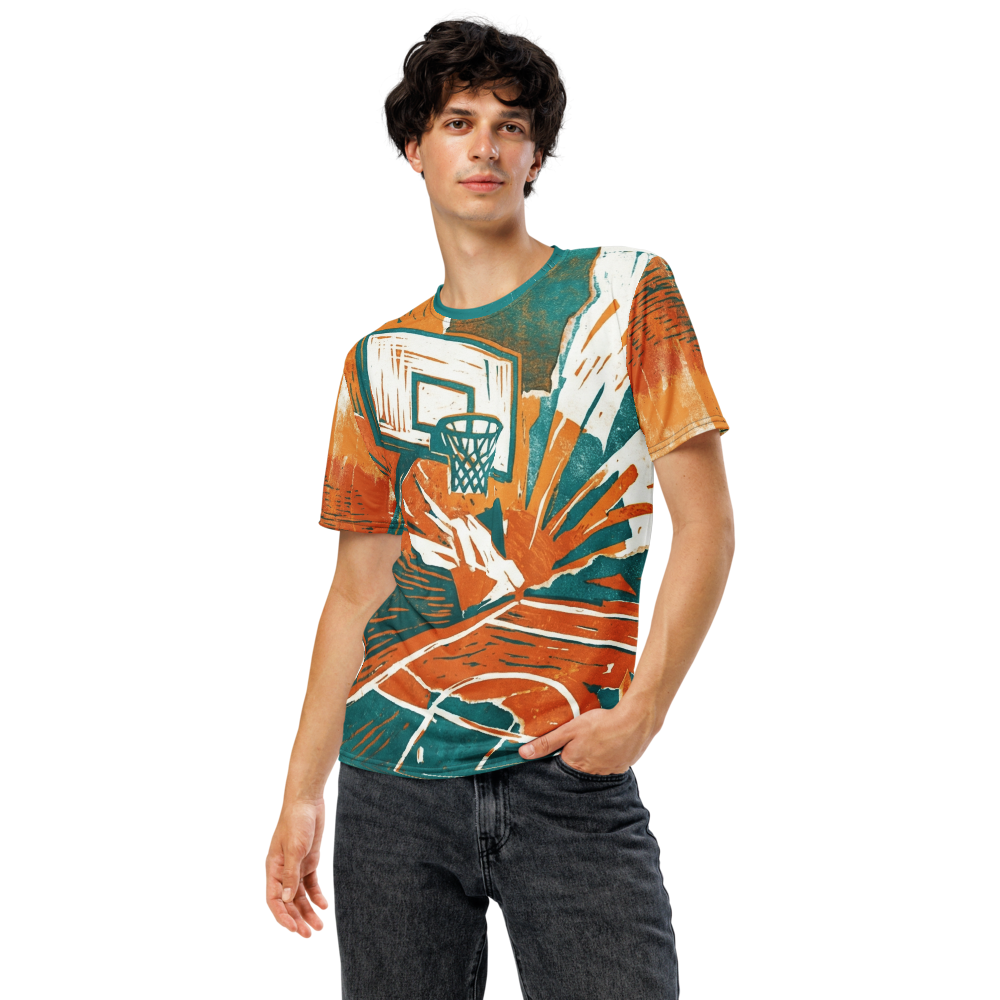 Slam Dunk T-Shirt – Buzzer Beater Basketball Design