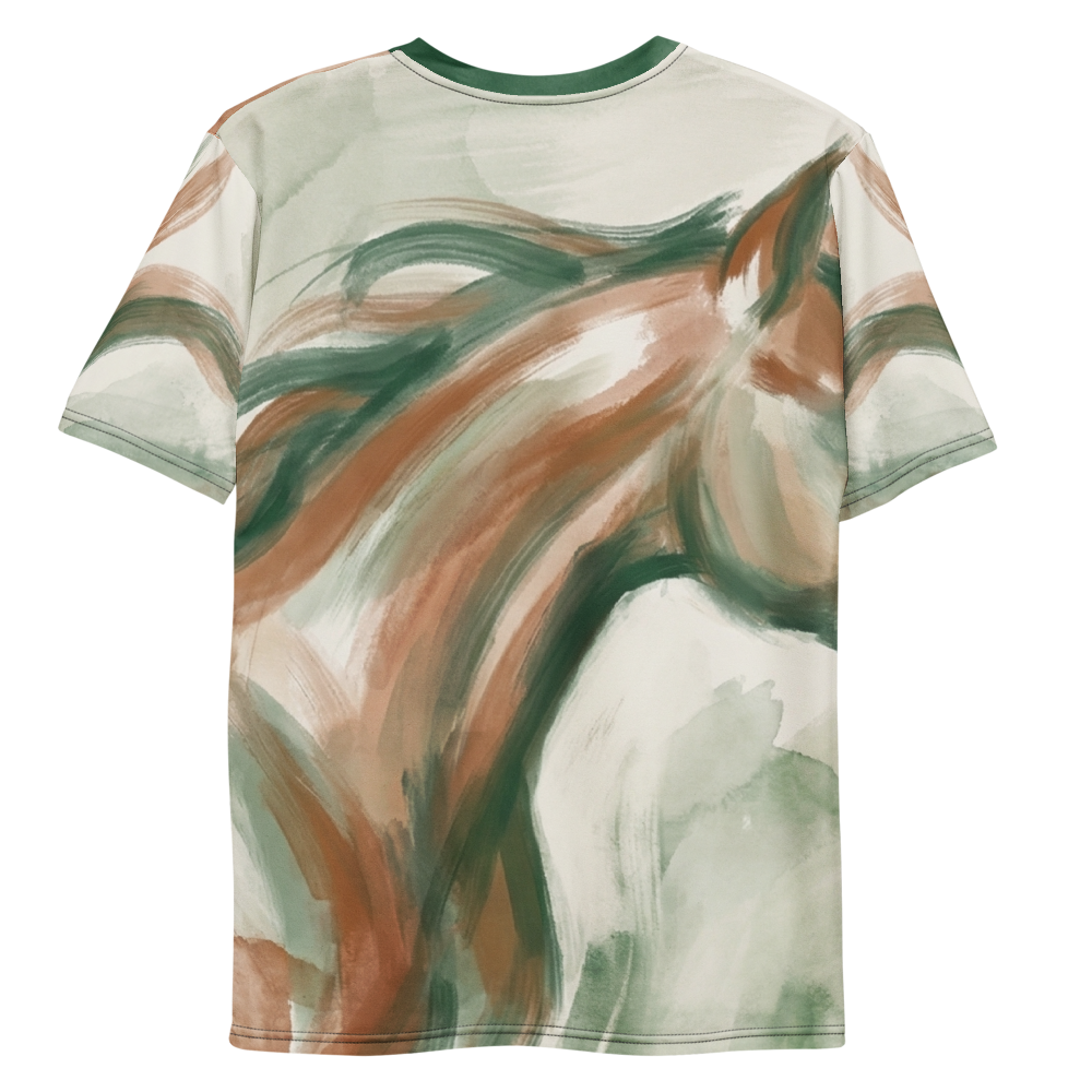 Abstraktes Pferd T-Shirt – Expressive Kunst