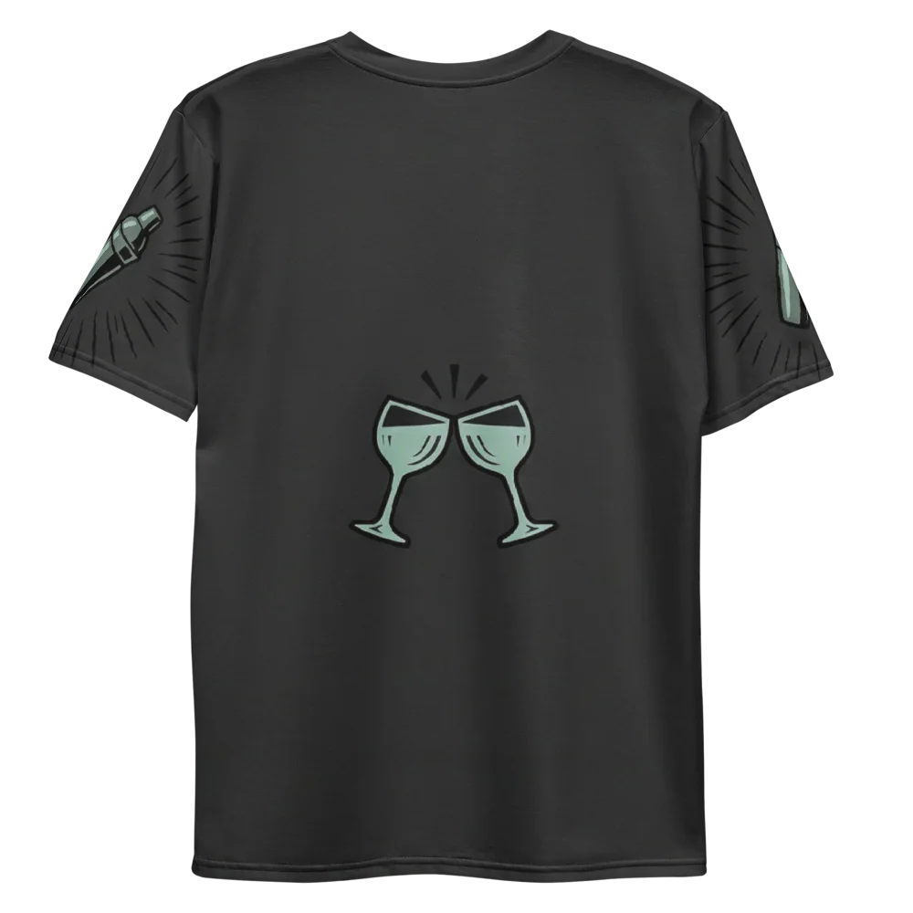 Vintage Shaker Speakeasy T-Shirt — Art-Deco Sunburst