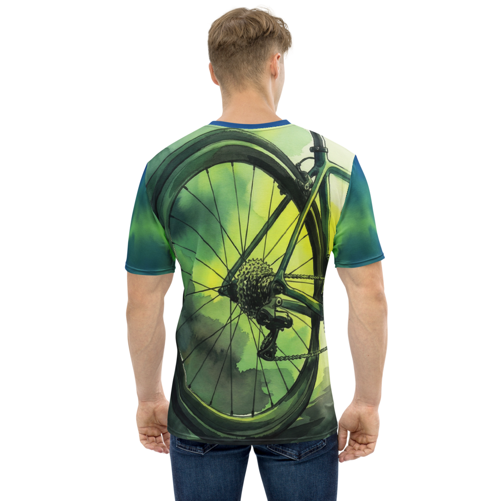 Rennrad Aquarell T-Shirt – Expressives Design