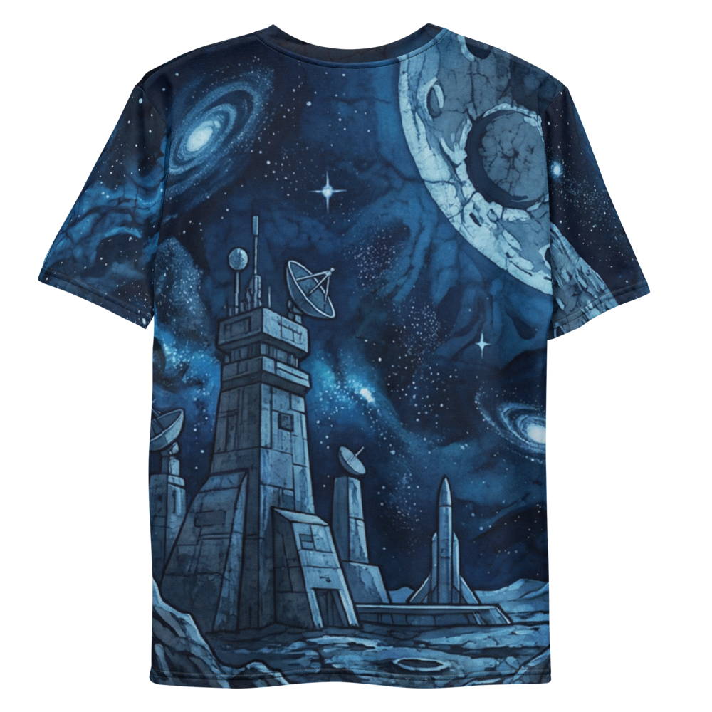 Mondmission Lunar Rover — Sci-Fi Comic T-Shirt