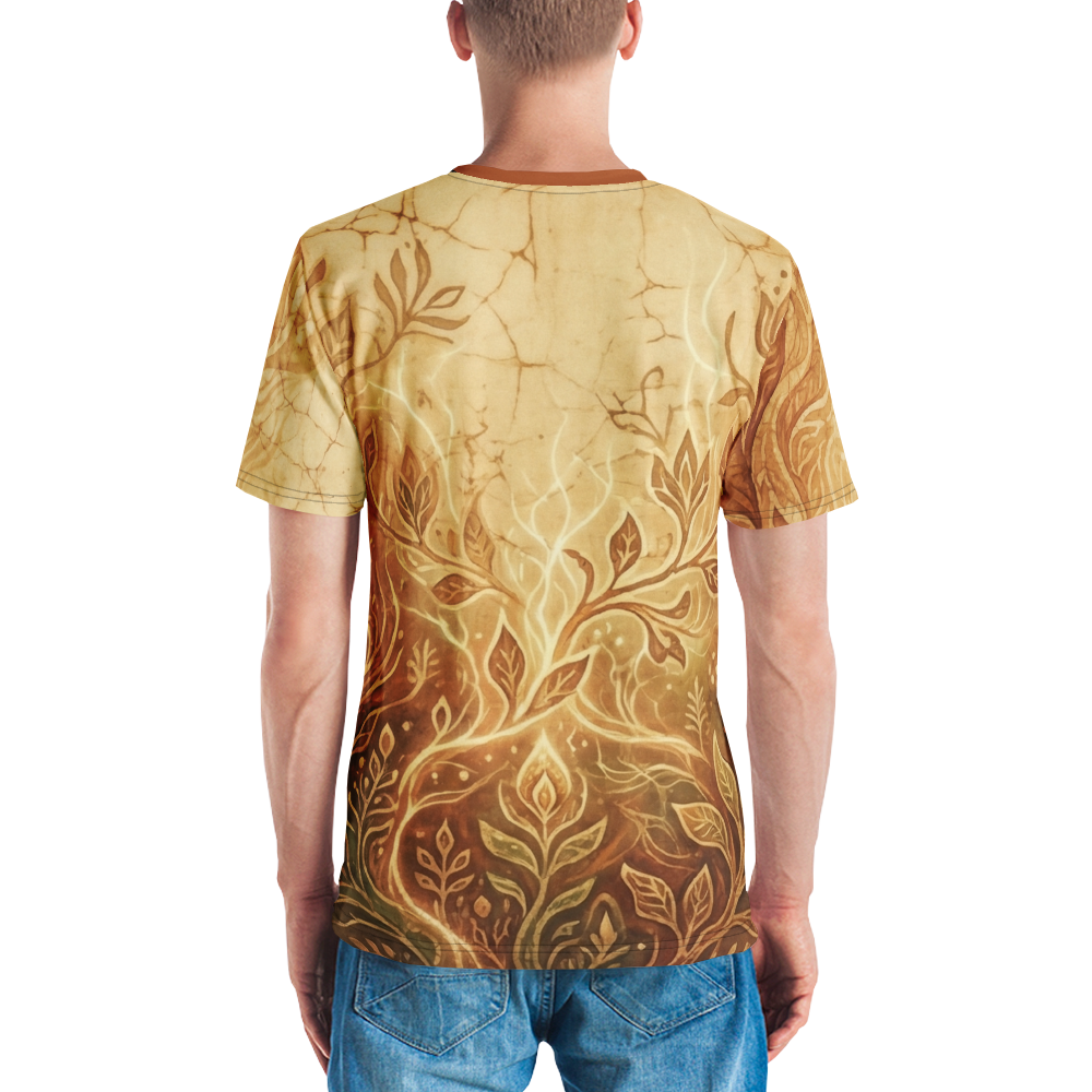 Leuchtender Lebensbaum T-Shirt – Mystische Botanik