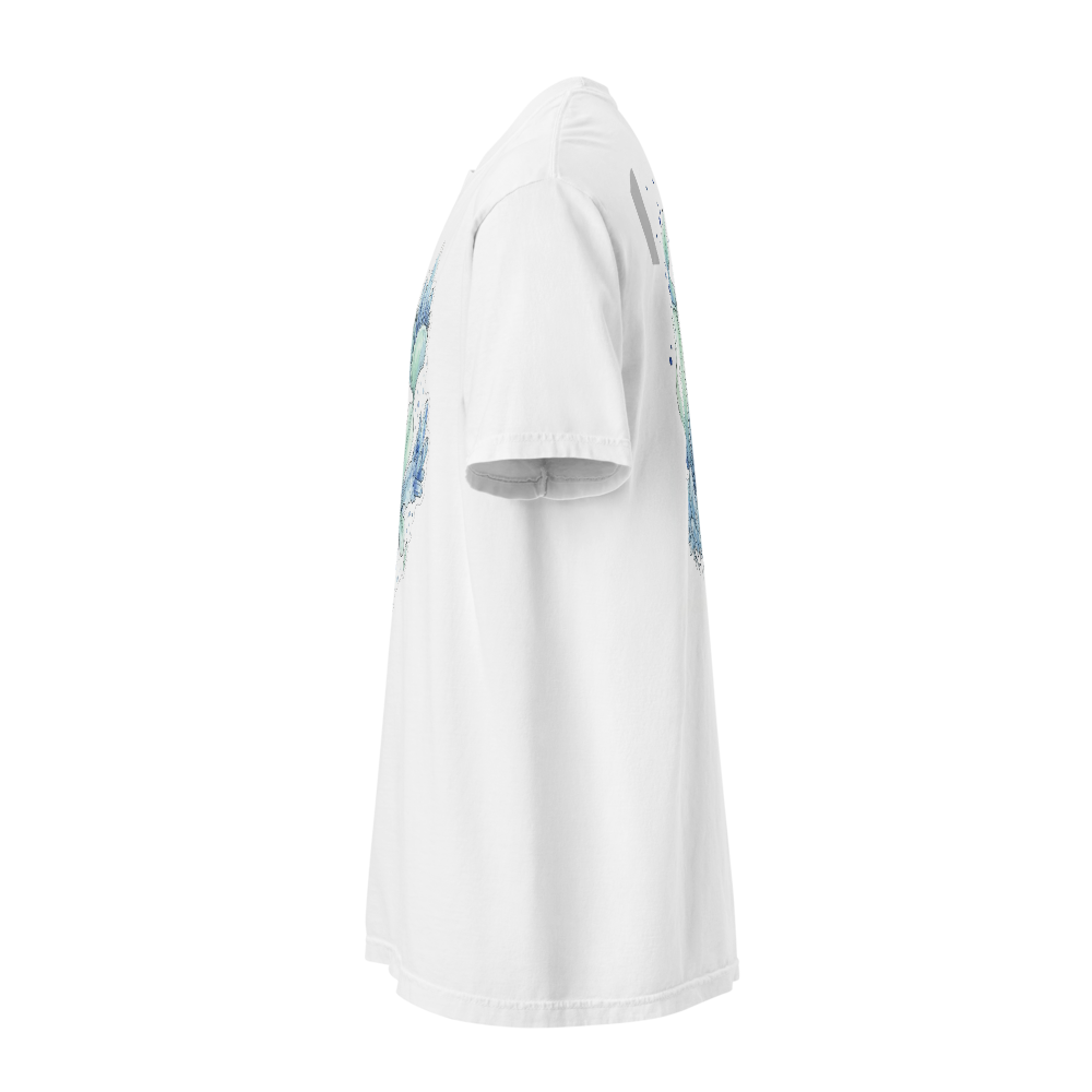Kristalline Pflanzen T-Shirt — Linker Ärmel