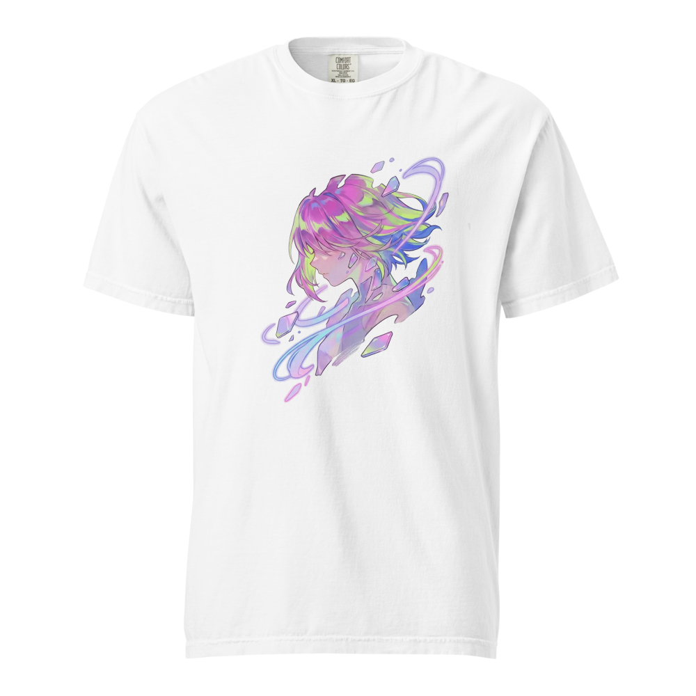Anime Crystal T-Shirt – Neo-Tokyo Pastell Design