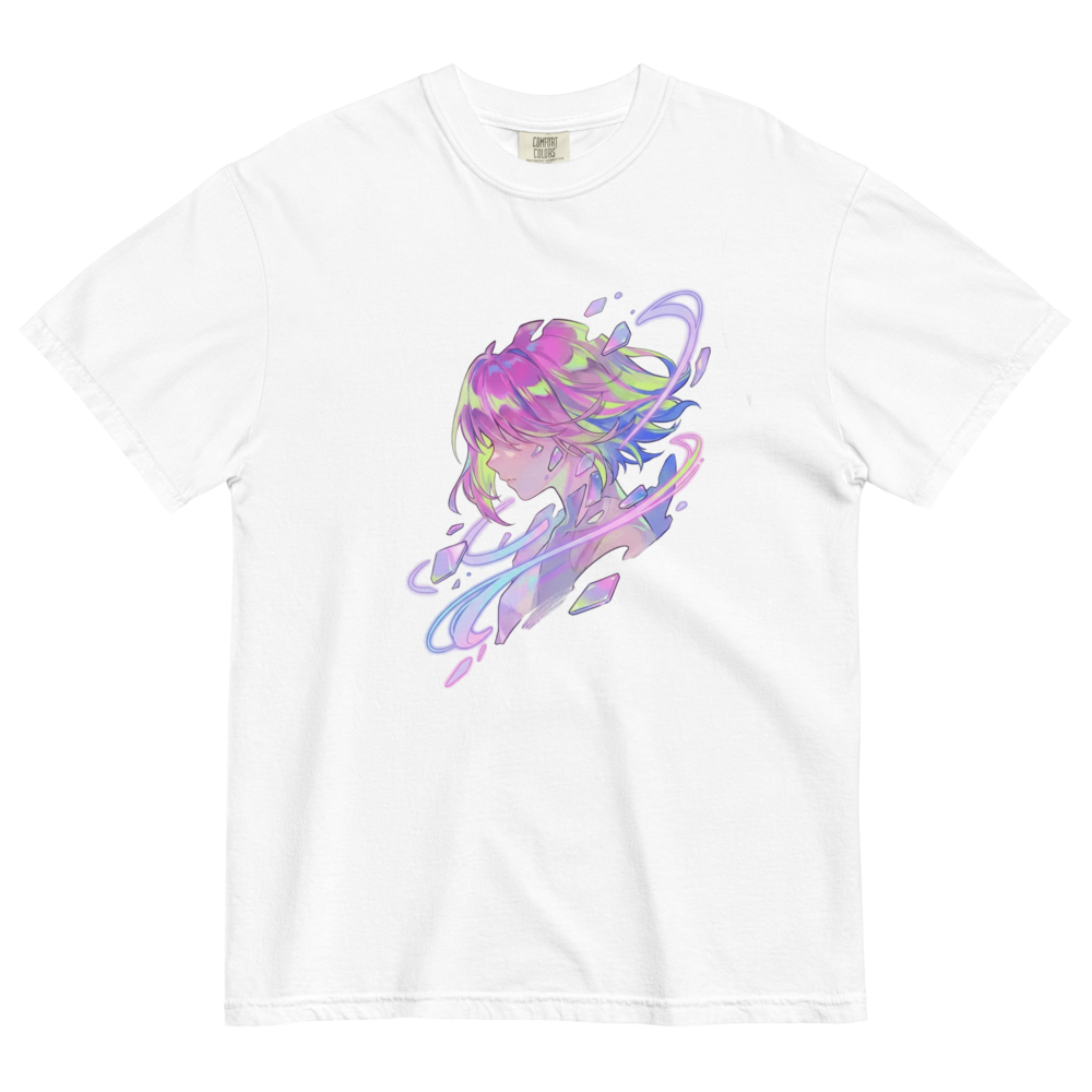 Anime Crystal T-Shirt – Neo-Tokyo Pastell Design