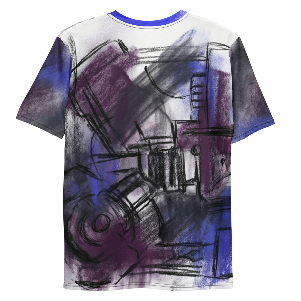 Angelköder T-Shirt – Fishing Design — Rückseite