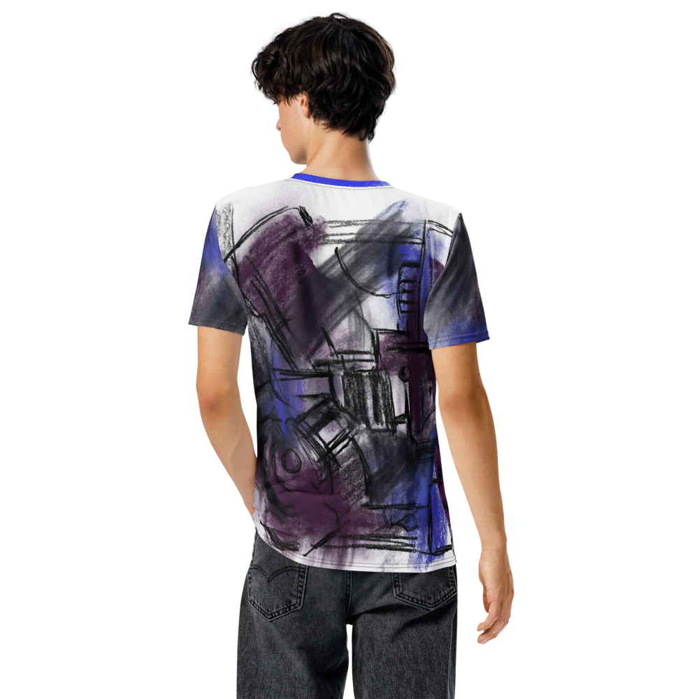 Angelköder T-Shirt – Fishing Design — Rückseite