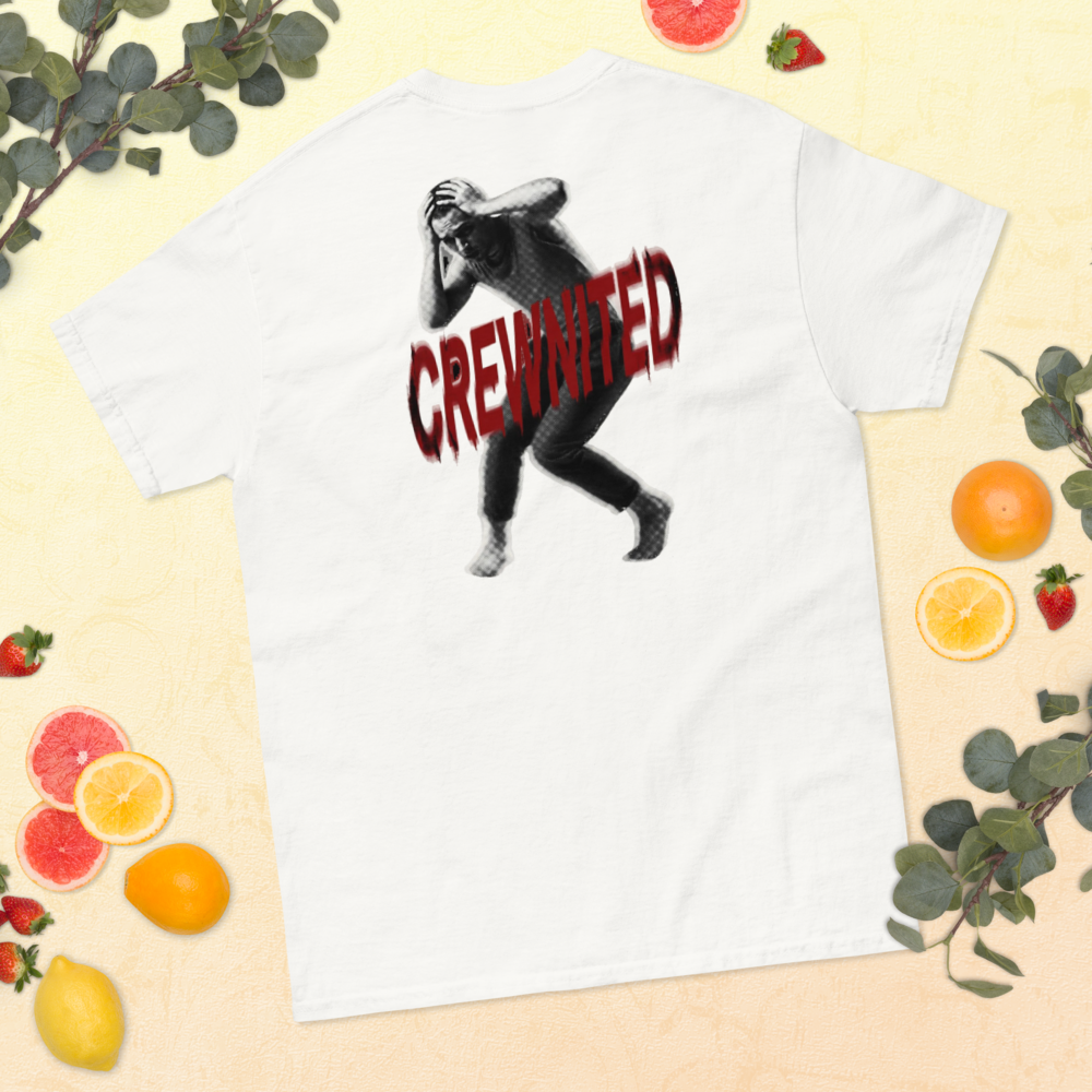 Crewnited Tanz T-Shirt – Grunge Halftone Print