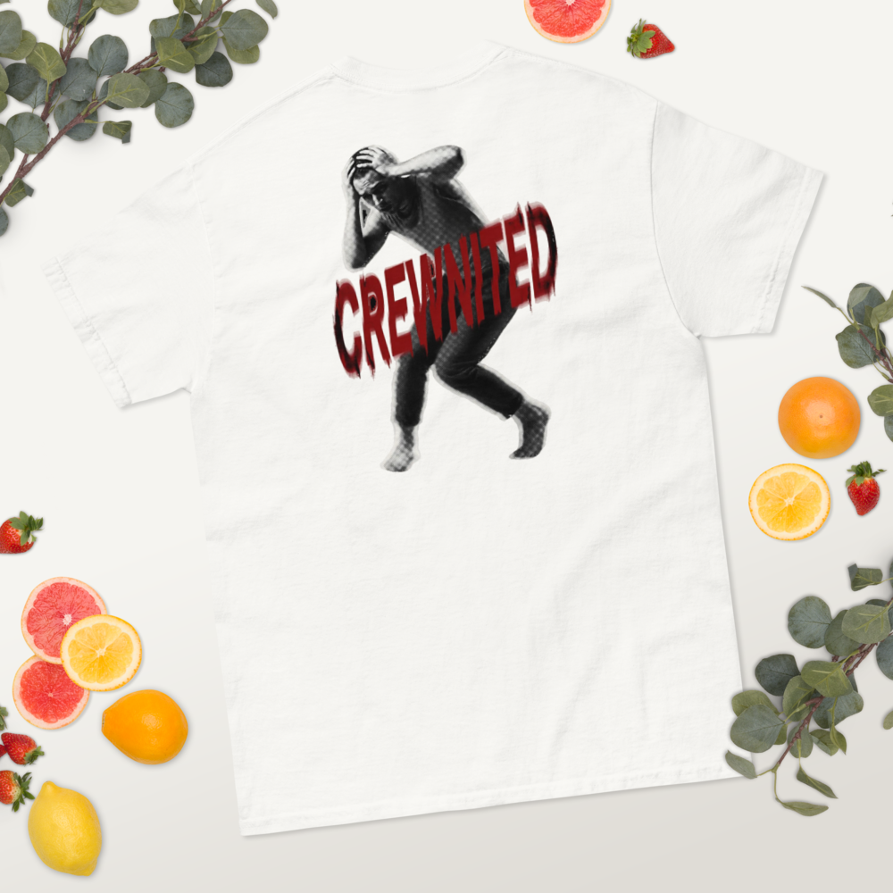 Crewnited Tanz T-Shirt – Grunge Halftone Print