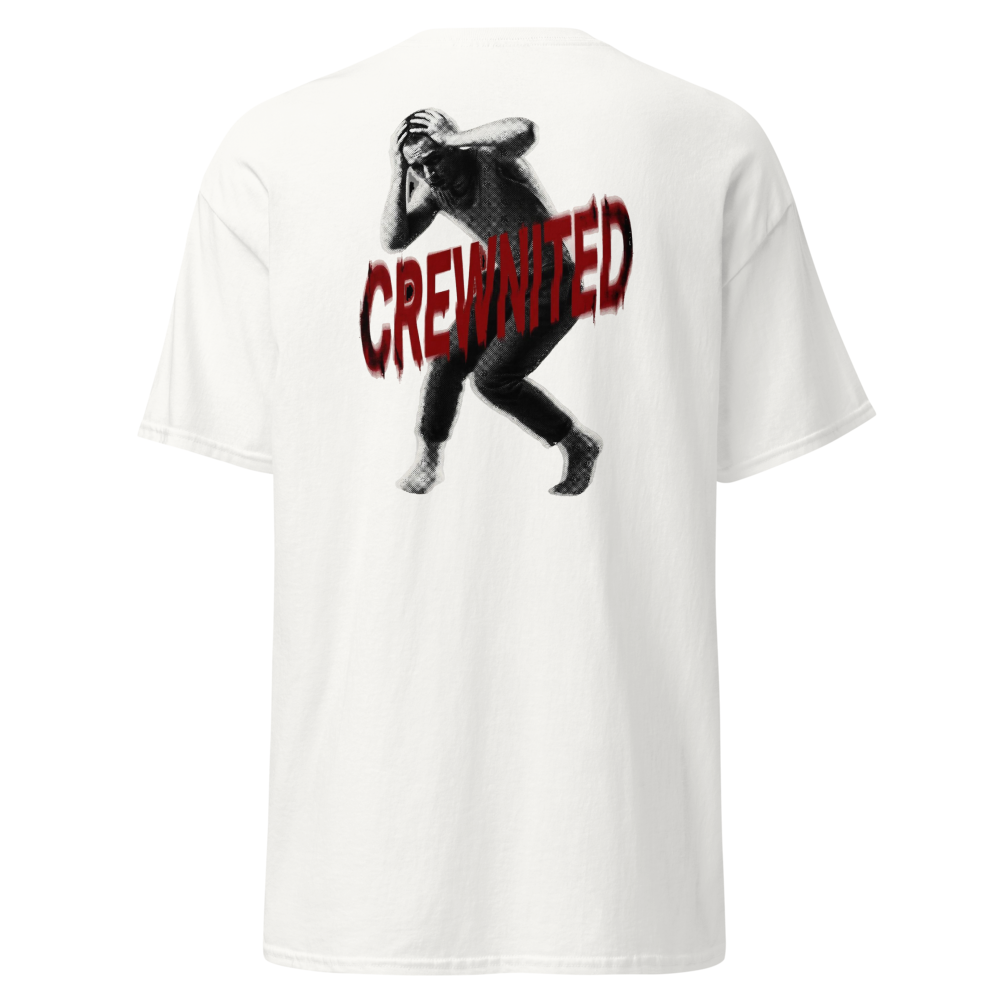 Crewnited Tanz T-Shirt – Grunge Halftone Print