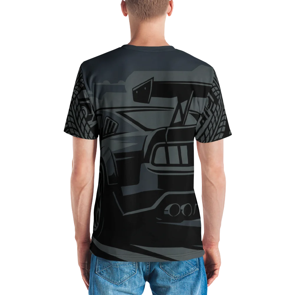 Dark Street Racing T-Shirt — Muscle Car Noir — Ansicht 7