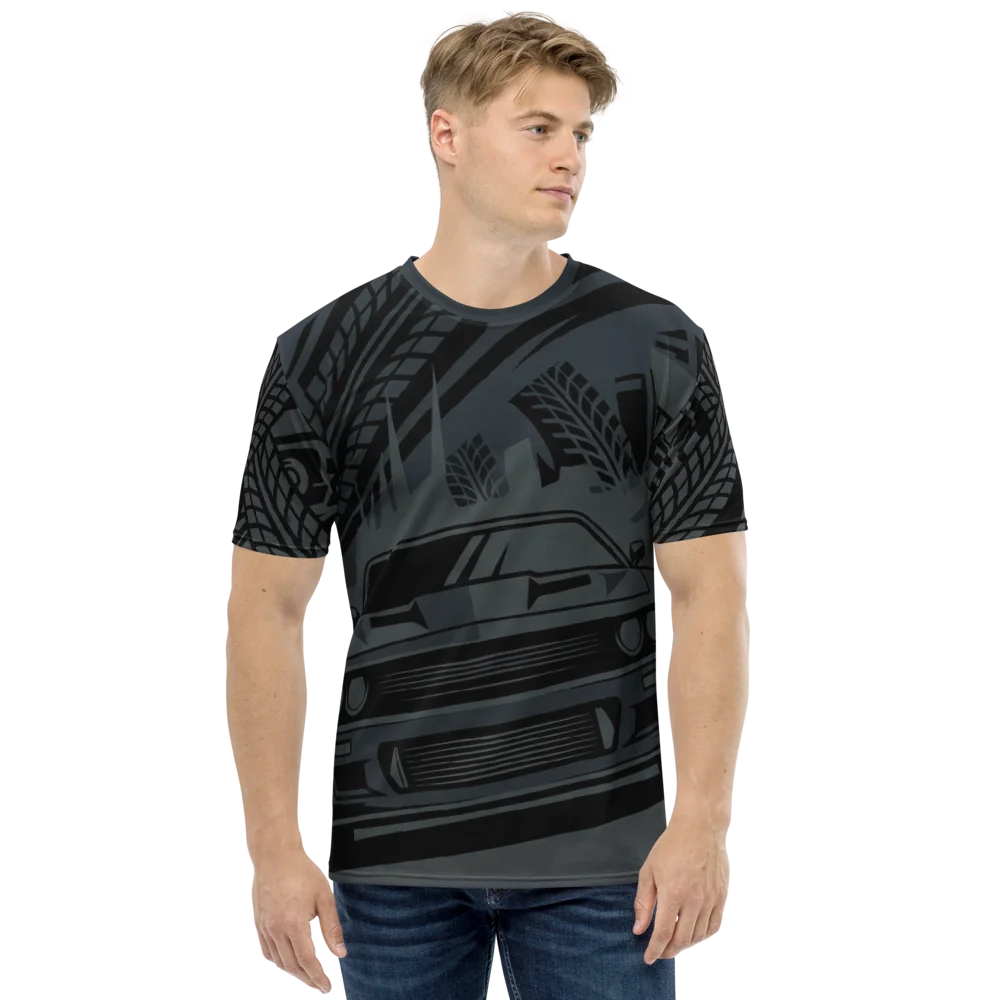 Dark Street Racing T-Shirt — Muscle Car Noir — Ansicht 8