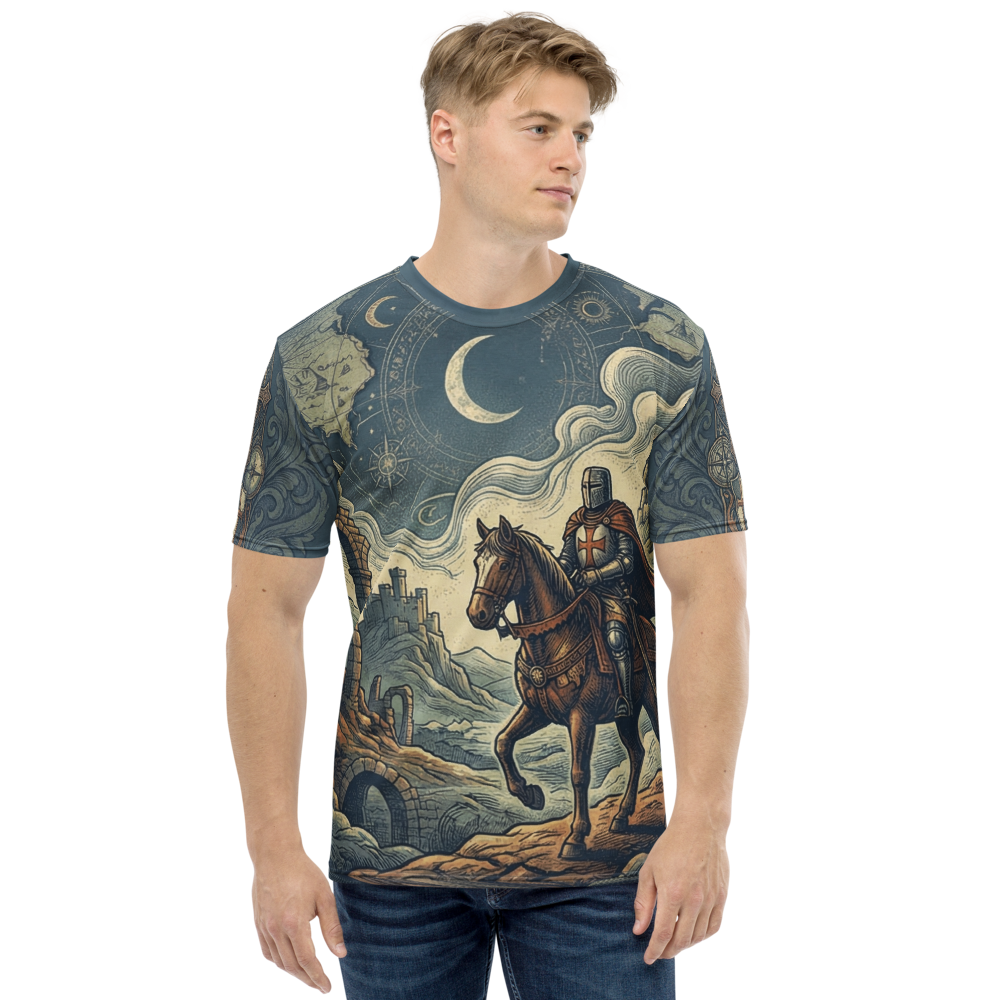 Ritter zu Pferd Karten Mond — Ansicht 8