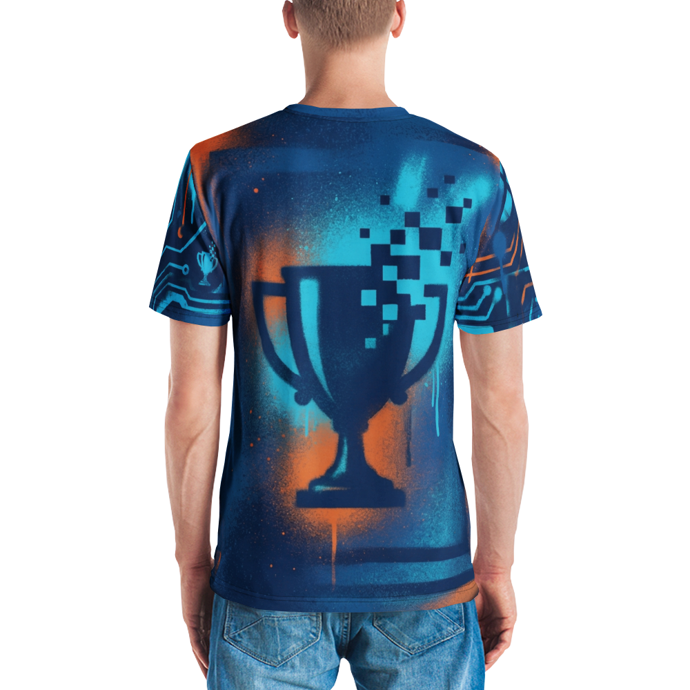 Gamer Achievement T-Shirt – Urban Cyberpunk Style — Ansicht 6