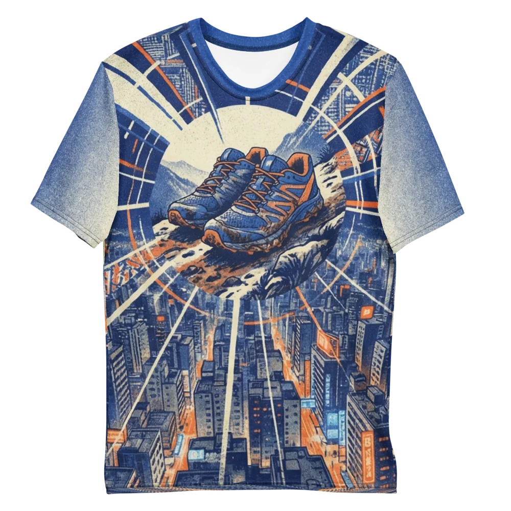 Laufschuh T-Shirt – Running Design
