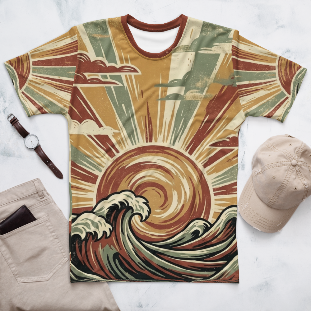 Retro Wellen & Sonne — Ansicht 3