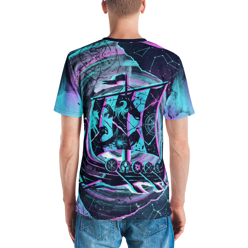 Neon Wikinger Axt — Rückseite