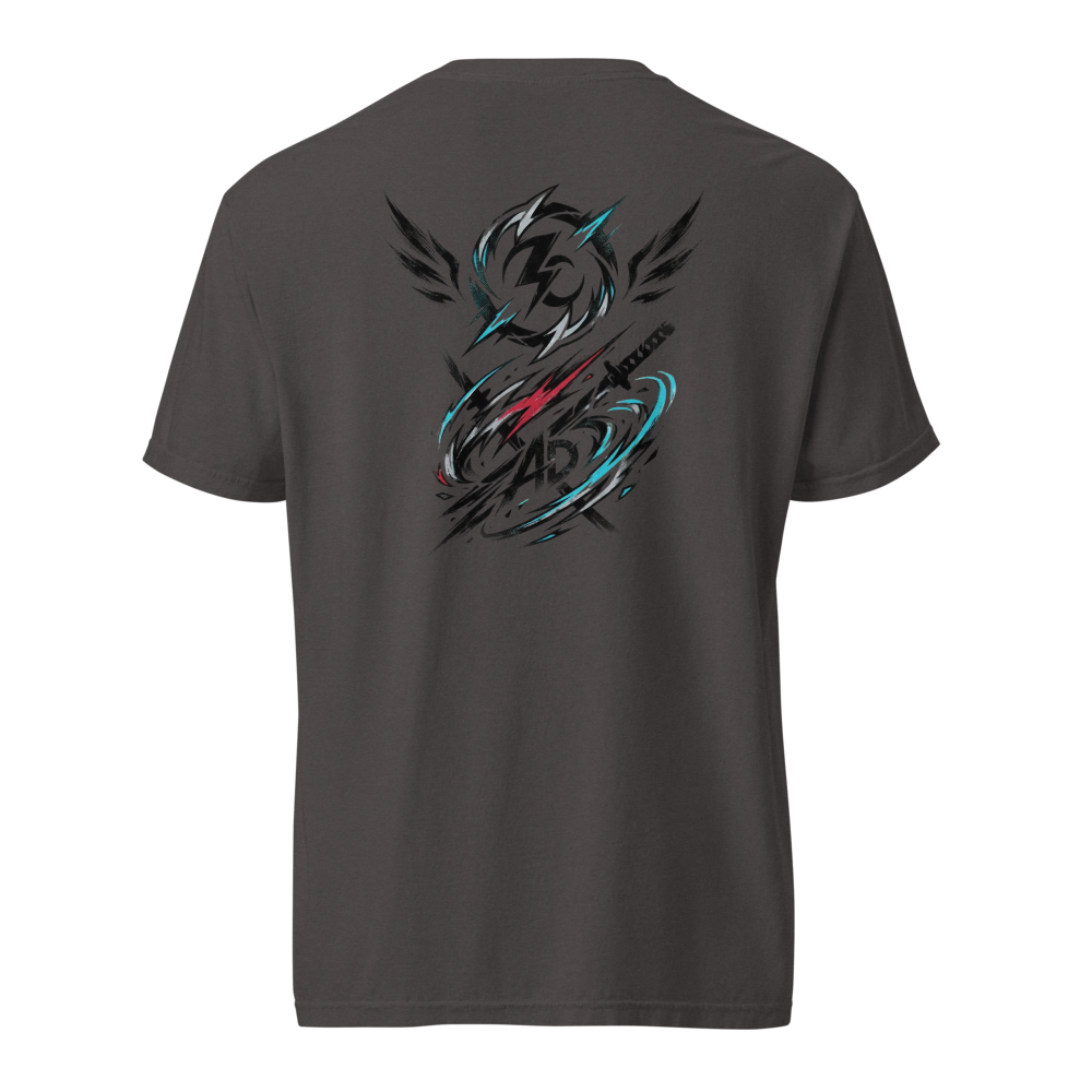 Roboter Kopf T-Shirt — Rückseite