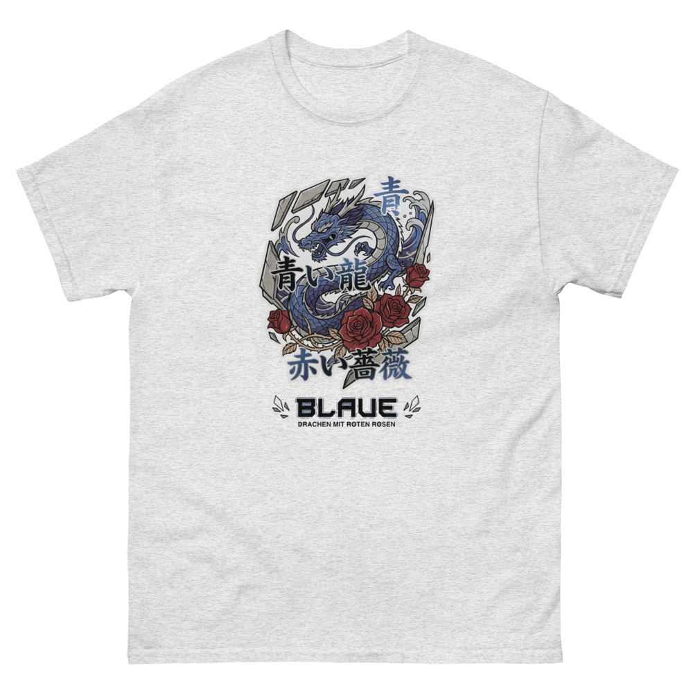 Blauer Drache T-Shirt