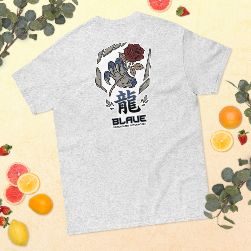 Blauer Drache T-Shirt