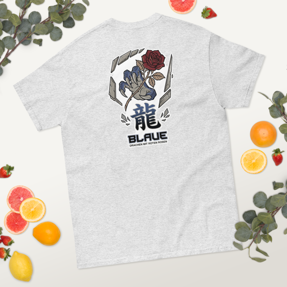 Blauer Drache T-Shirt