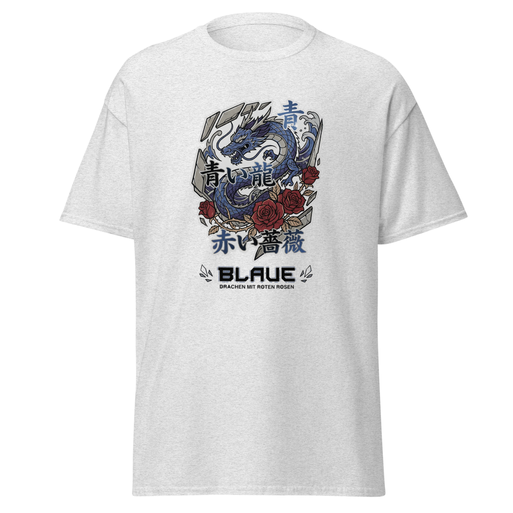 Blauer Drache T-Shirt