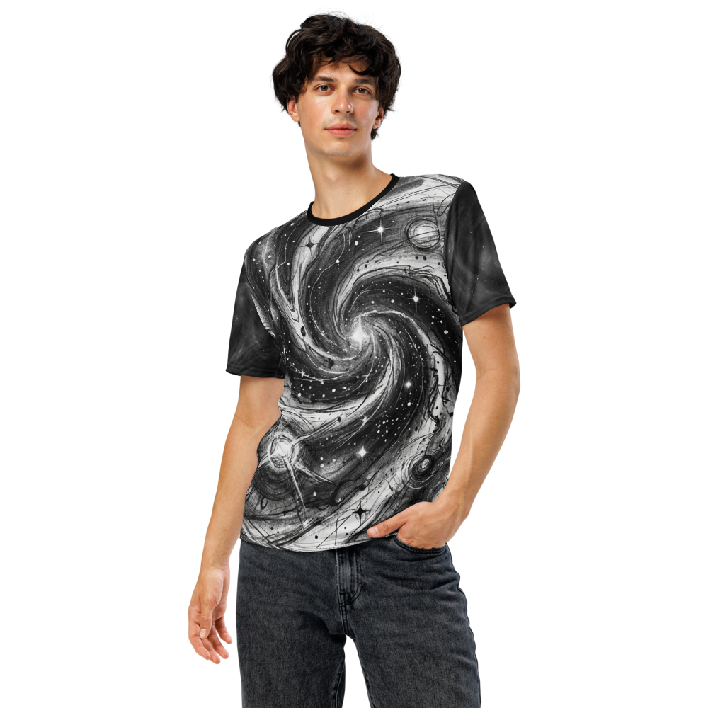 Galaxie-Spirale Bleistift-Skizze — Ansicht 5