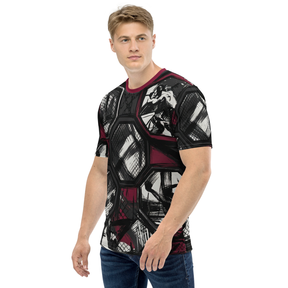 MMA Octagon Cage T-Shirt – Graphic Fight Art