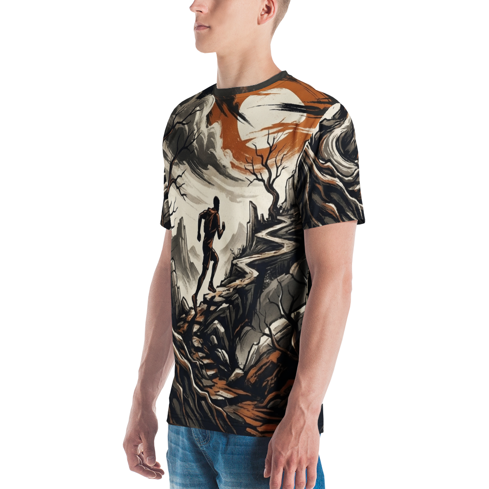 Trailrunning Abenteuer T-Shirt – Epische Landschaft