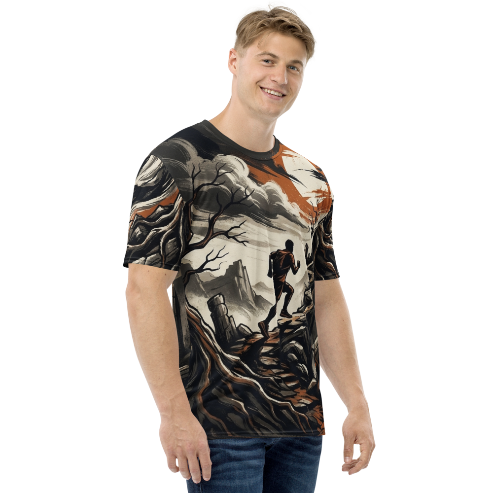Trailrunning Abenteuer T-Shirt – Epische Landschaft