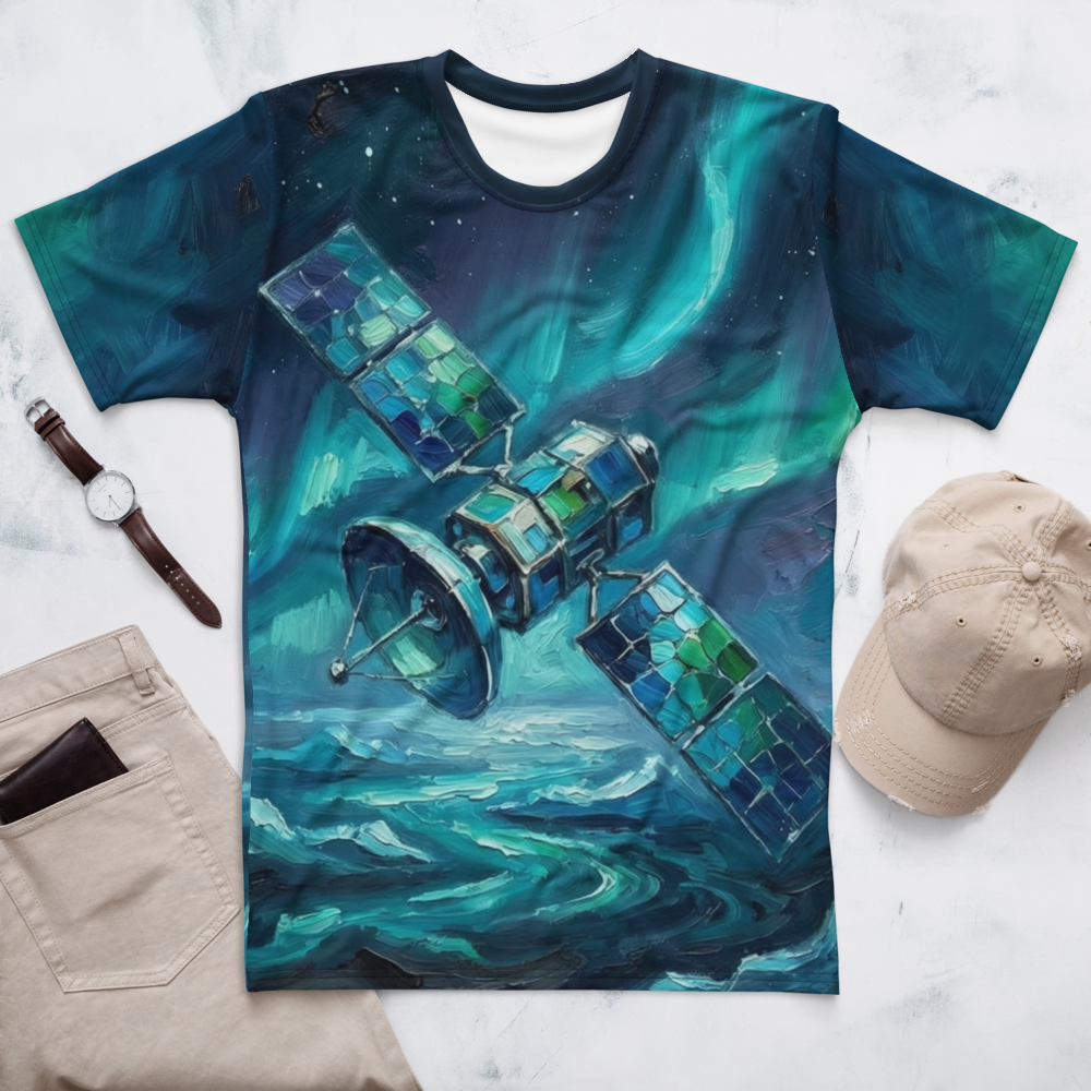 Satellit & Polarlichter — Ansicht 3